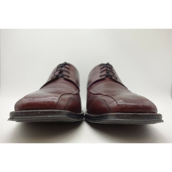 Johnston Murphy Burgundy Leather Lace Up Oxfords Shoes Men\'s 9.5 M main image 4